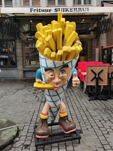 die Belgischen Pommes Frites sind weltberühmt!