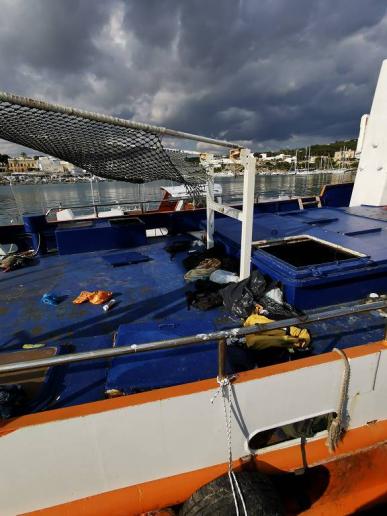 Flüchtlingsboote in Santa Maria di Leuca