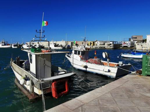 am Hafen von Vieste