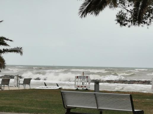 das Meer ist wütend!