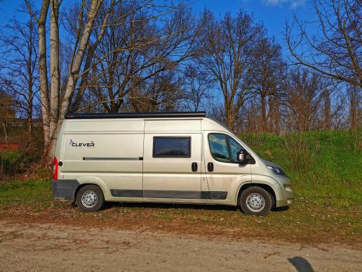 Schlafplatz bei Crotta d‘Adda 