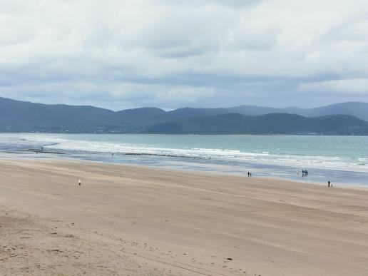 am wunderschönen Strand bei Ventry