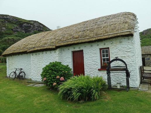 beim sehr schön gemachten Heimatmuseum von Glencolmcille