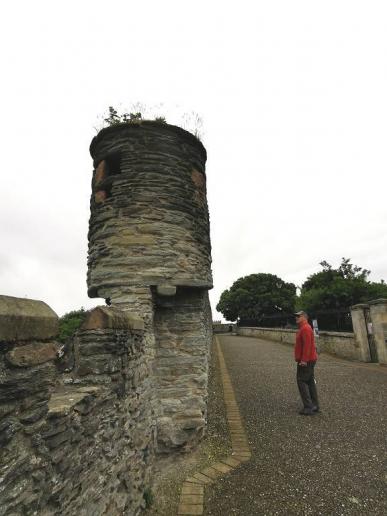 auf der Stadtmauer