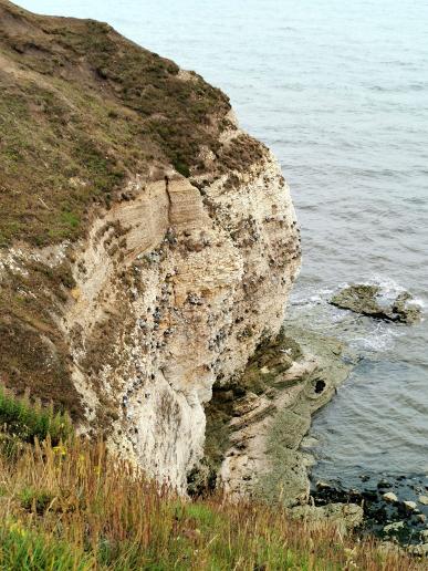 beim Flamborough Leuchtturm