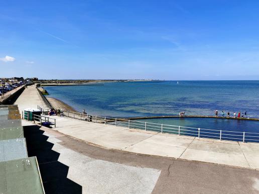 am Strand von Birchington