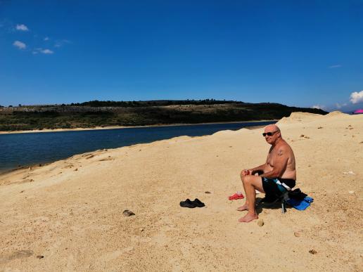 am Ebro Stausee bei Las Rozas