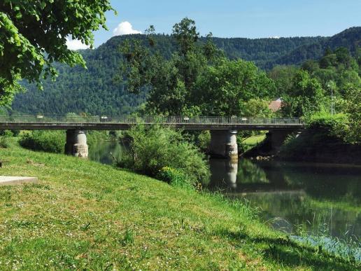 in Veaufrey, am Doubs