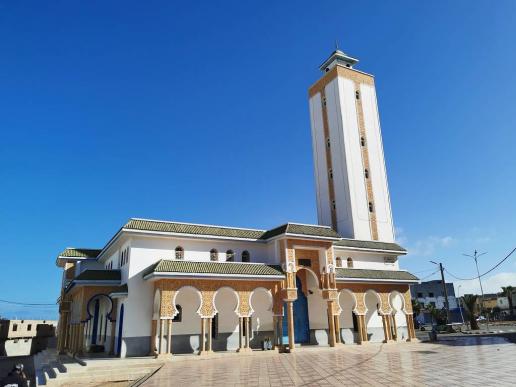 schöne Moschee in  El Ouatia