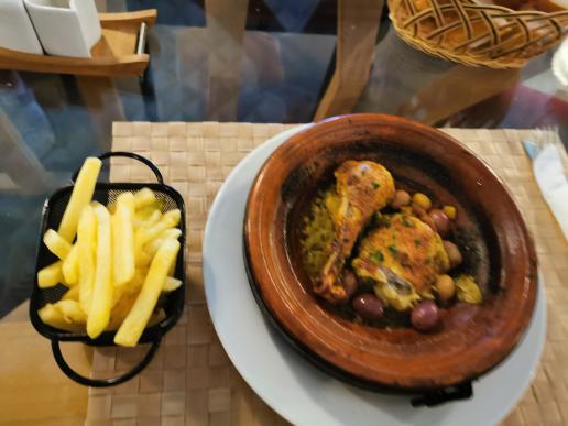 Marcus: Tajine mit Huhn