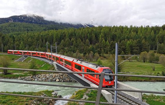 die Rhätische Bahn